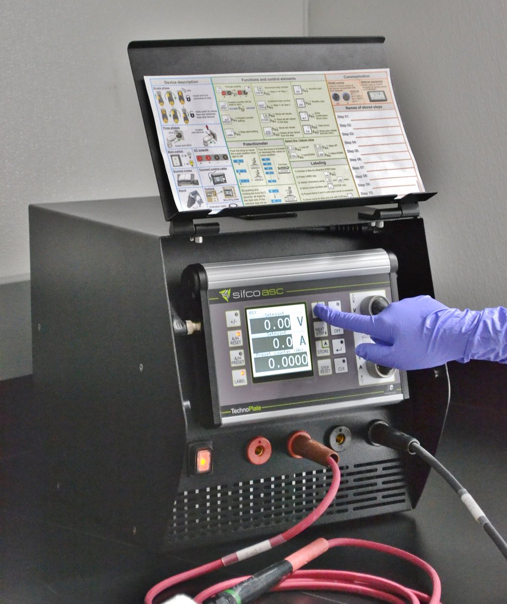 SIFCOASC's tweet photo. We are excited to announce our newest product line, the TechnoPlate® power packs! The TechnoPlate® equips users with the ultimate flexibility when it comes to selective plating. Select units will be available on July 1, 2019. To find out more click here: https://t.co/YM1e9d9f93 https://t.co/nOb4BDKwhz