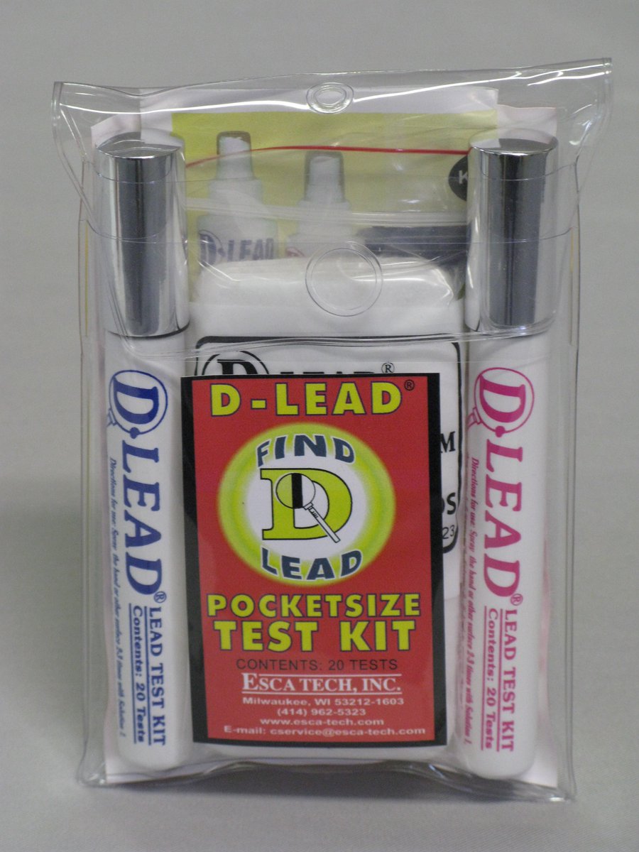 LeadWeightco's tweet photo. You can now purchase Lead Testing Kits directly from our website! The Lead testing kit immediately and easily detects lead on skin, surfaces, clothing, work shoes, tools, instruments and PPE. https://t.co/4ZZIMmgpLc … #LeadTesting #Heathandsafety https://t.co/l3yZjmHJ9v