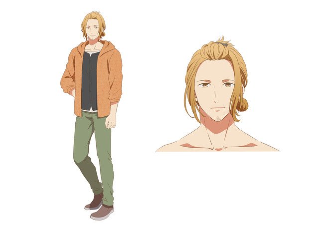 Given мафую. Аниме дарованный харуки. Уэнояма рицка. Акихико кадзи. Given characters.