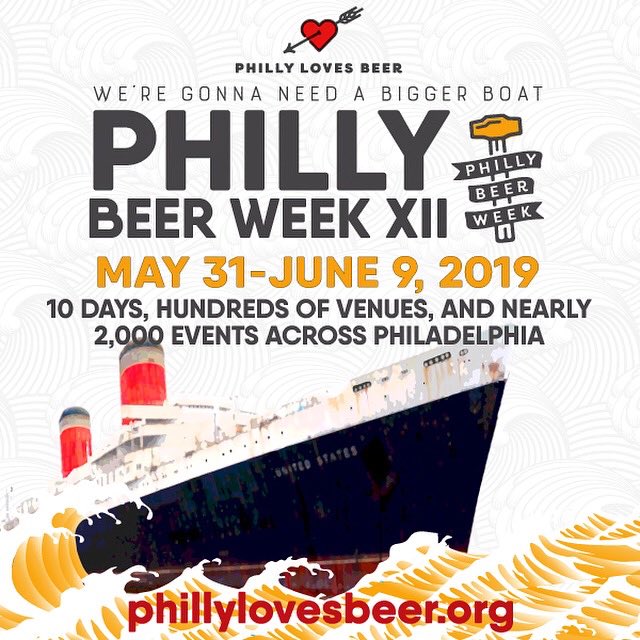 phillylovesbeer's tweet photo. ONE SLEEP TILL BEER WEEK! #PBW2019 starts Friday w #HOGrelay 10AM @hopangelbrau & hits 15+ other places as it heads to our kickoff party OPENING TAP @2300Arena Follow us here & head to https://t.co/zxXN6YtndB to see all the events! https://t.co/VQ4ax6n4Ma