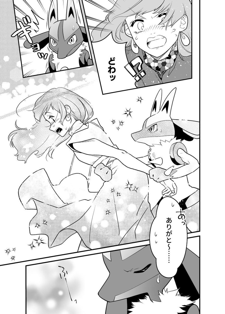 ルカリオは警備員なのか? 