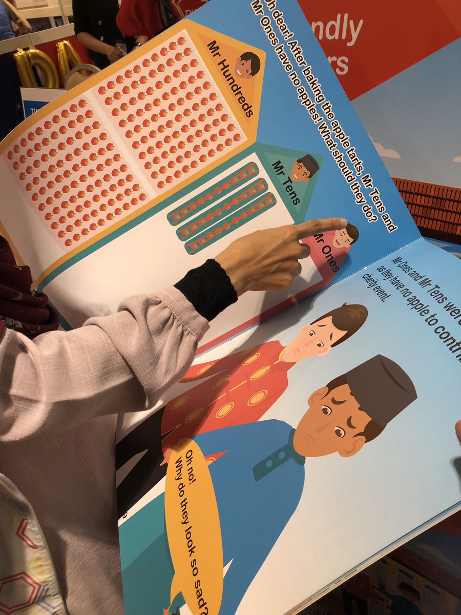 KohYanLi1's tweet photo. St Hildaβs primary school use of story telling to teach math is interesting .They reminded me that pupils respond well and remember concepts better when they are taught creatively . A reminder to self to do more story time in Sem 2! #hwsPD #excelfest https://t.co/YJZ9ZX3Twi
