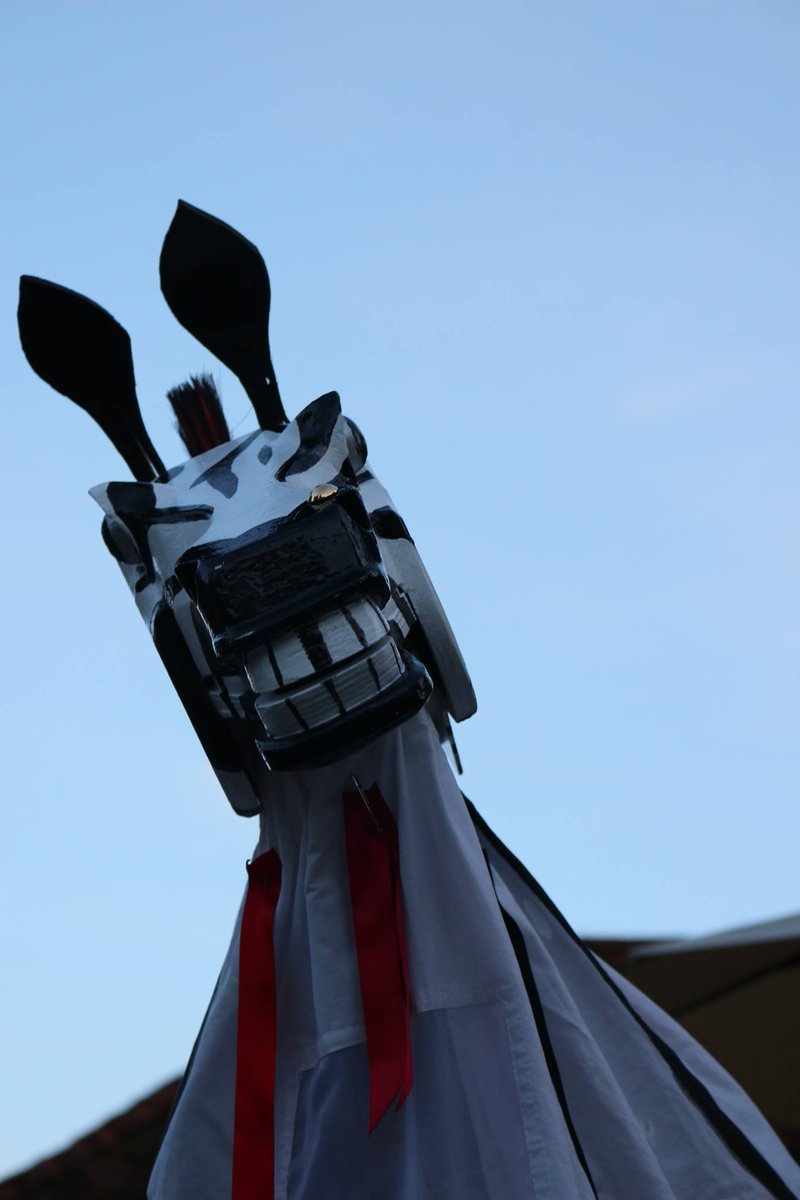 It is said that patting our mythical beast N'Dobbin will ward off the evil liquid fairy, often referred to in olde English as LAGER. #FolkloreThursday