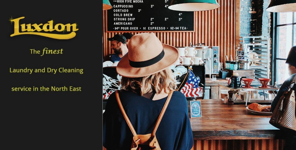 LuxdonLaundry's tweet photo. Popping out this lunch time? Make it the coffee shop, not the cleaners.  We’ll come to you and collect for free. #drycleaning. https://t.co/6UpzEN07np