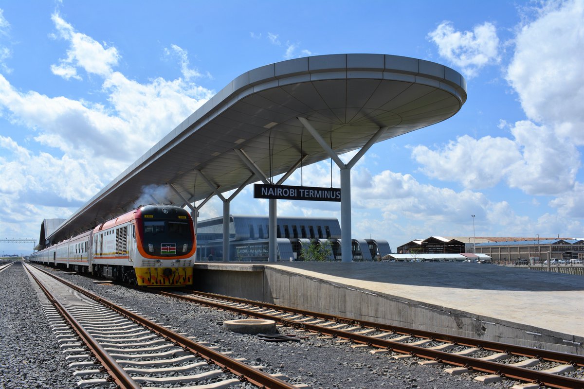 KenyaRailways_'s tweet photo. Launched on May 31, 2017, the Madaraka Express passenger service has been in service for two years now! To our customers, staff and stakeholders, we say THANKYOU. Without your support, we would not have come this far. #MEat2 #rightontrack https://t.co/gZ84aIV62C