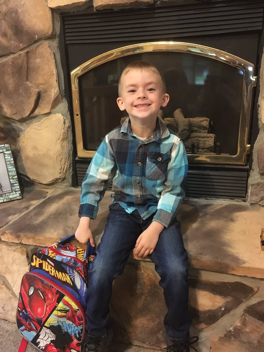 SweetLu22's tweet photo. Hearing my little guy laugh at Tom and Jerry in the mornings is priceless! Last day of preschool! https://t.co/ILSr2uuy9G