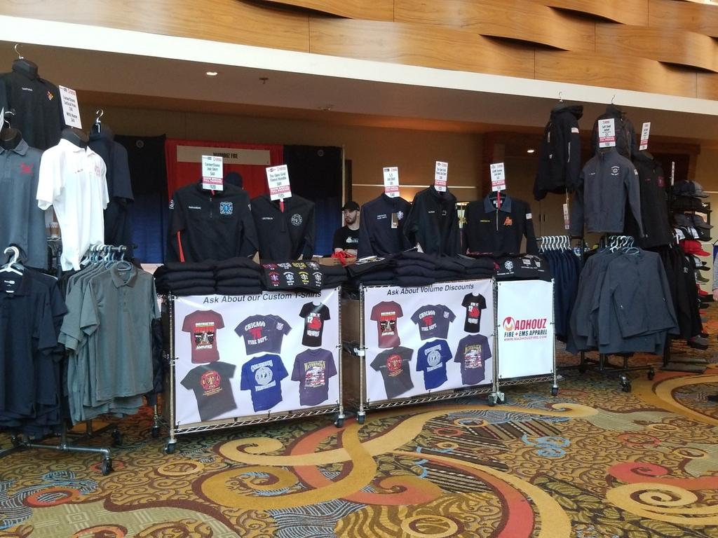 For #EMSPRO2019, we have numerous EMS vendors on-site!! Be sure to check out ADHOUZ EMS apparel for custom shirts, hats, and accessories!