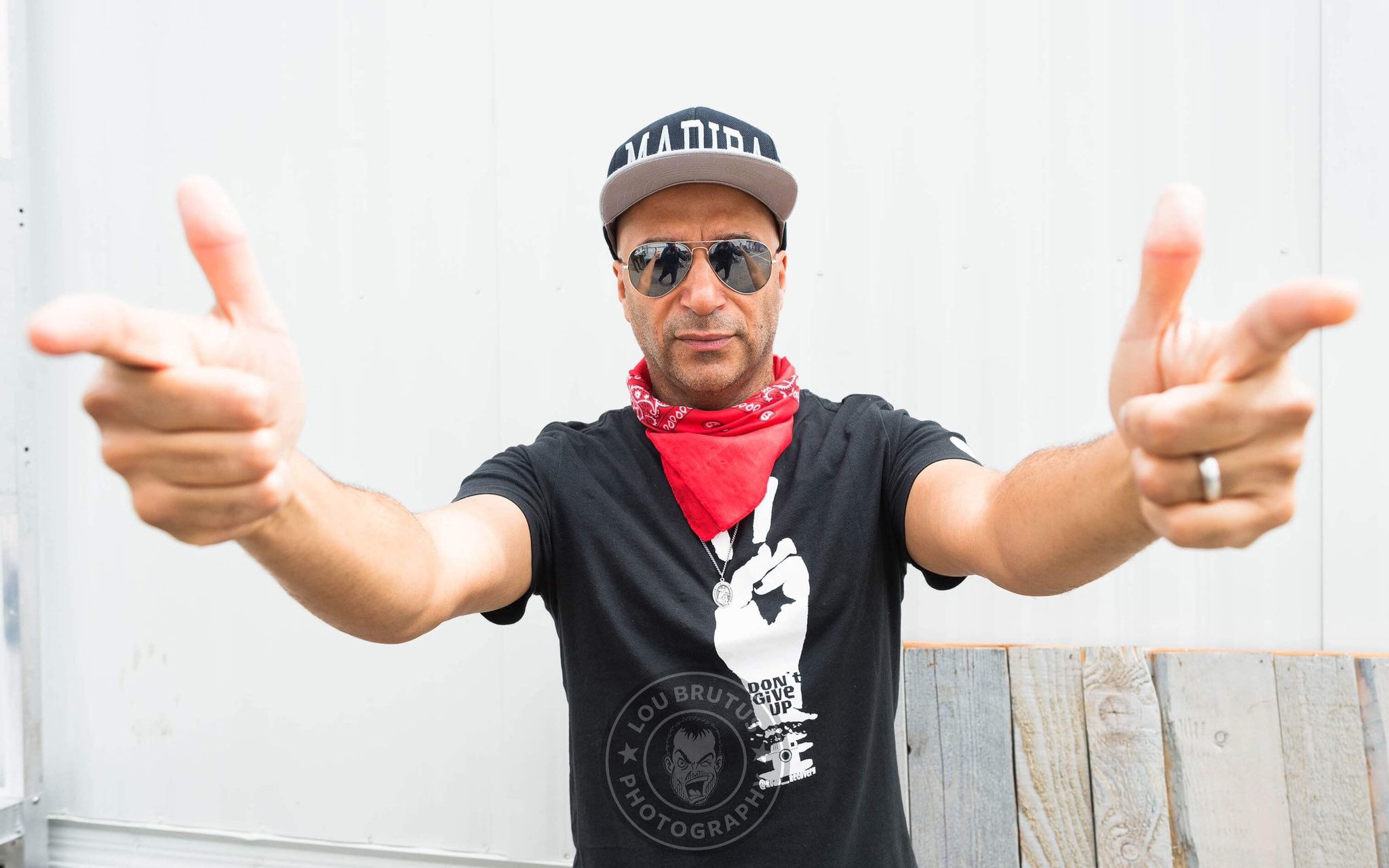 Happy Birthday to Tom Morello who has gotten fairly good with that whole guitar playing thing.  