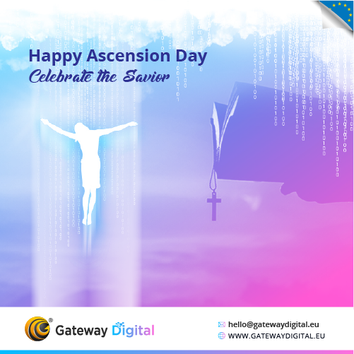 GTWDigital's tweet image. Team Gateway Digital wishes you a happy and blessed Ascension Day of Jesus Christ! May his grace shine upon you.
#AscensionDay #GatewayDigital