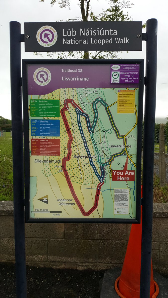 AherlowF's tweet photo. Shared from Photos app
1 photo The Trailhead map in the village of Lisvarrinane. Three looped walks go from here #walking #loopedwalks #GlenofAherlow @MunsterVales @ancienteastIRL https://t.co/k4ZvTm6eOZ