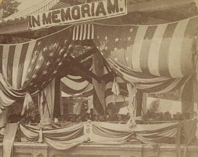 30 May 1868–By proclamation of Gen John A. Logan of the Grand Army of the Republic, the first major Memorial Day (also called, "Decoration Day") observance is held to honor those who died “in defense of their country during the late rebellion.”