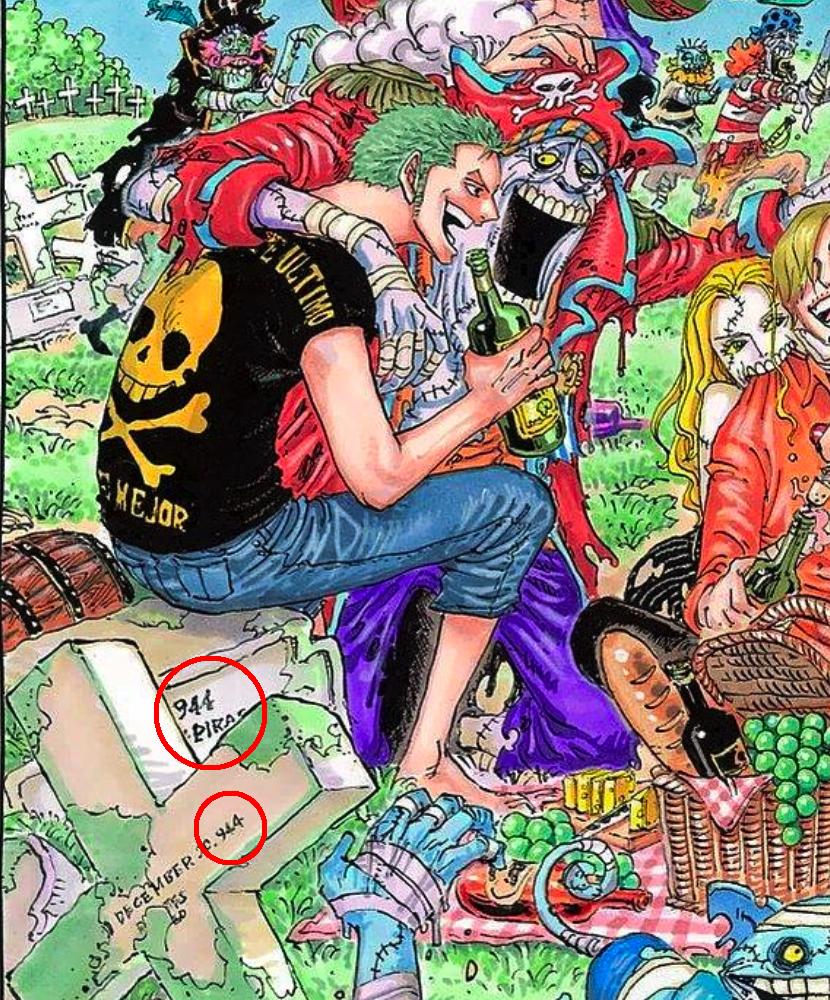 Artur Library Of Ohara This Upcoming Op Chapter Will Finally Kill All Those Theories From Four Years Ago About This Color Spread Being Foreshadowing For Chapter 944 Don T Forget