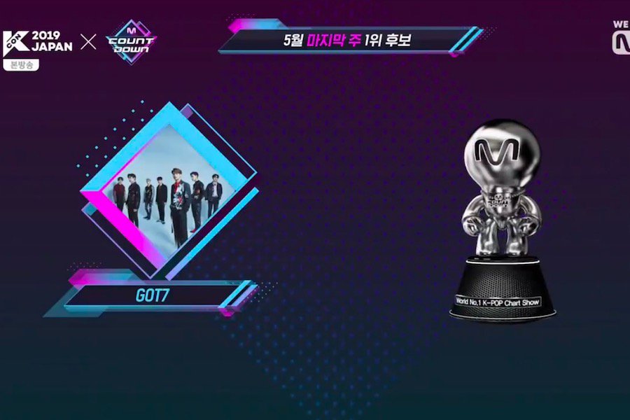 soompi's tweet photo. #GOT7 Takes #Eclipse1stWin On "M Countdown" https://t.co/iWT6uWfQ5e https://t.co/HQMB2pJ12r