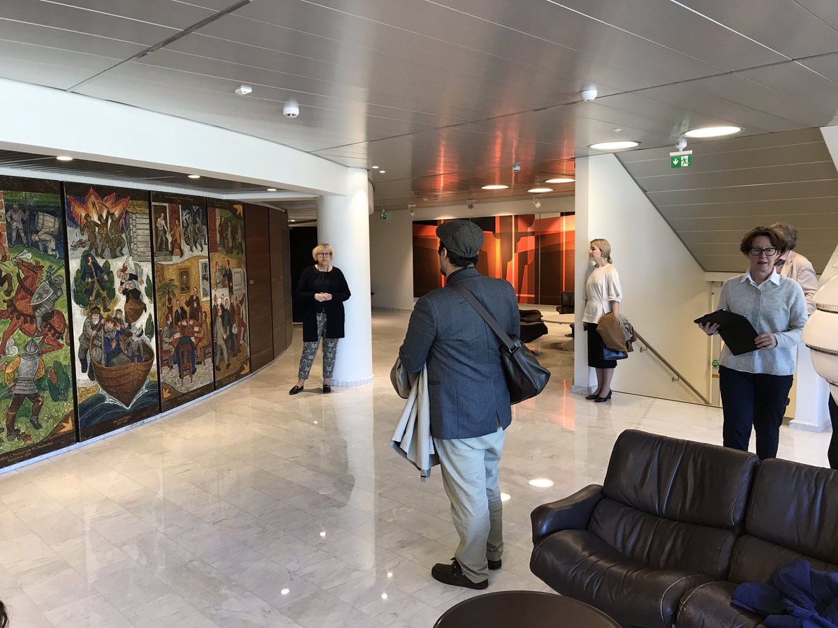 BusFin_Sverige's tweet photo. Team Finland in Sweden made a study visit to Åland. Many thanks to “Ålands Landskapsregering” https://t.co/kBBUe4uRBB