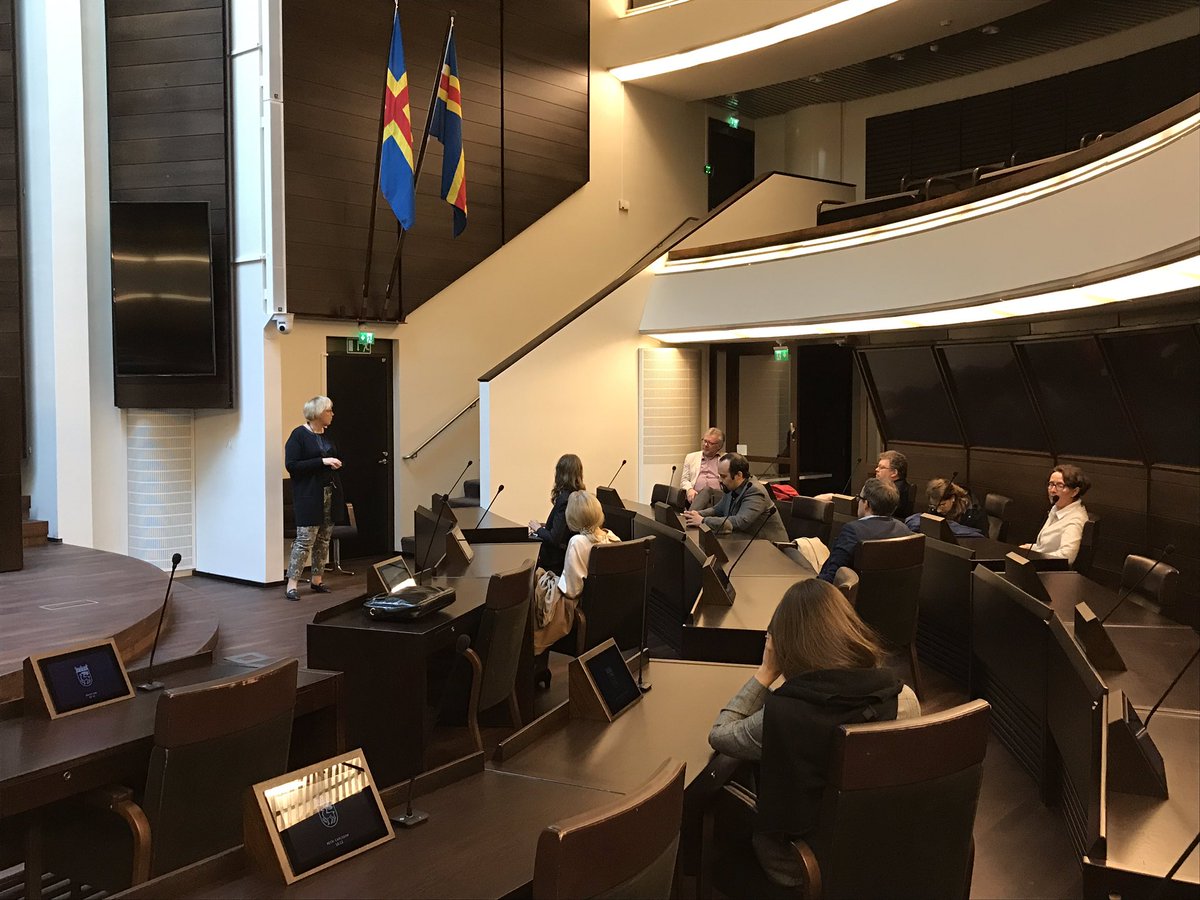 BusFin_Sverige's tweet photo. Team Finland in Sweden made a study visit to Åland. Many thanks to “Ålands Landskapsregering” https://t.co/kBBUe4uRBB