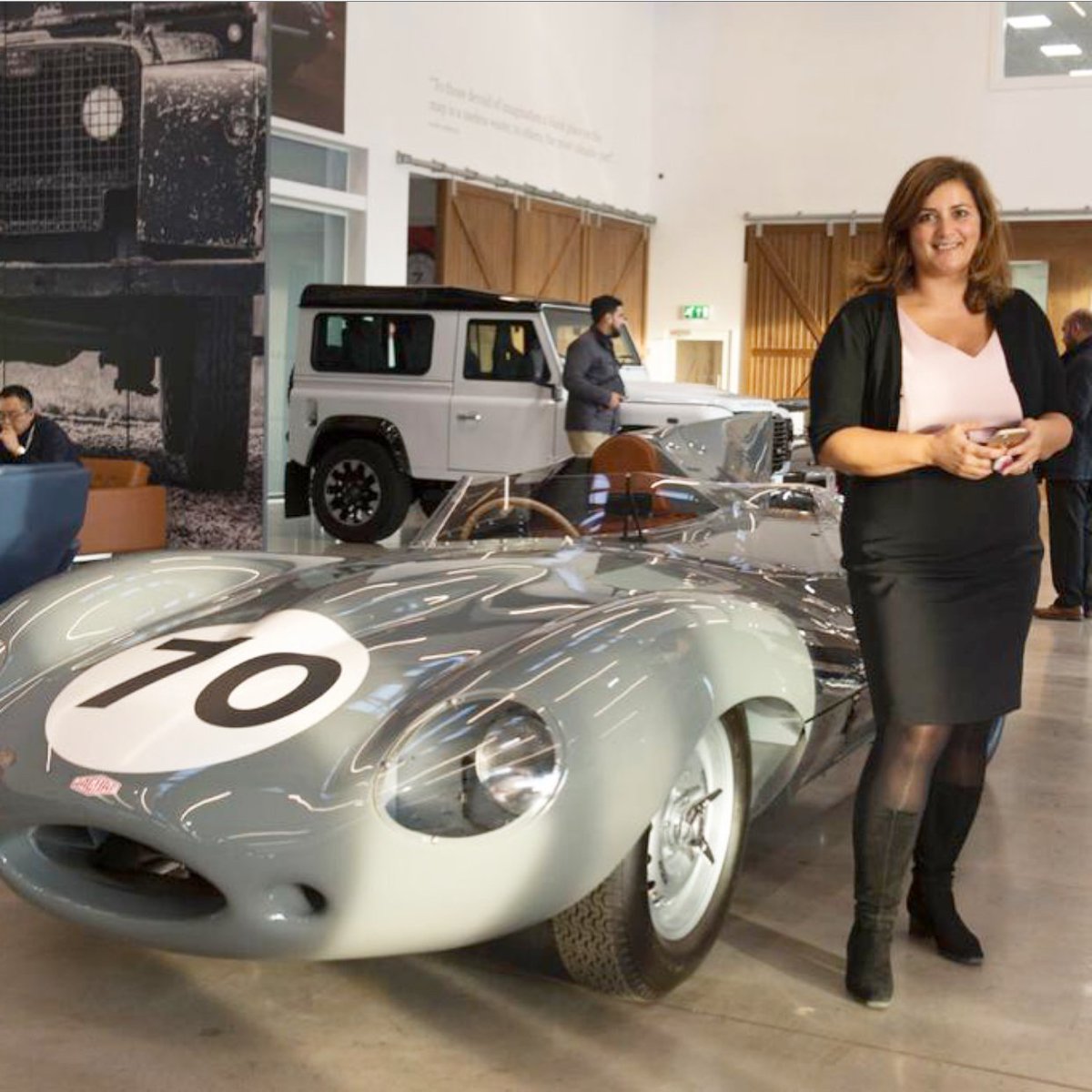 The_Luciana_SG's tweet photo. Throwback Thursday ✨ to Jaguar and Land Rover Classic Works October 2018, photo by Matt Sills #throwbackthursday #jaguar #classicworks #landrover #italianinterpreter #eventorganiser #coventry #italianinterpreting #italian #xl8 #translatorslife #t9n #businessinterpreter #london https://t.co/ndeSRMQbuJ