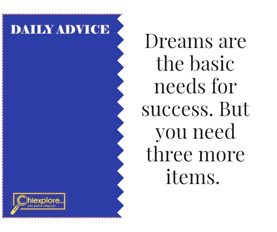 Chiexplore's tweet photo. Dreams are the basic needs for success but you need the RIGHT INFORMATION, MOTIVATION and ACTION to make it a reality.
Click to get started: https://t.co/QiIe9iBQ6e
#Chiexplore2019 #dailyadvice #dreams #visions #ideas #chiexploretv #Chiexplore #explorationtrain
#letsgoexplore https://t.co/PQ38hcpSEo