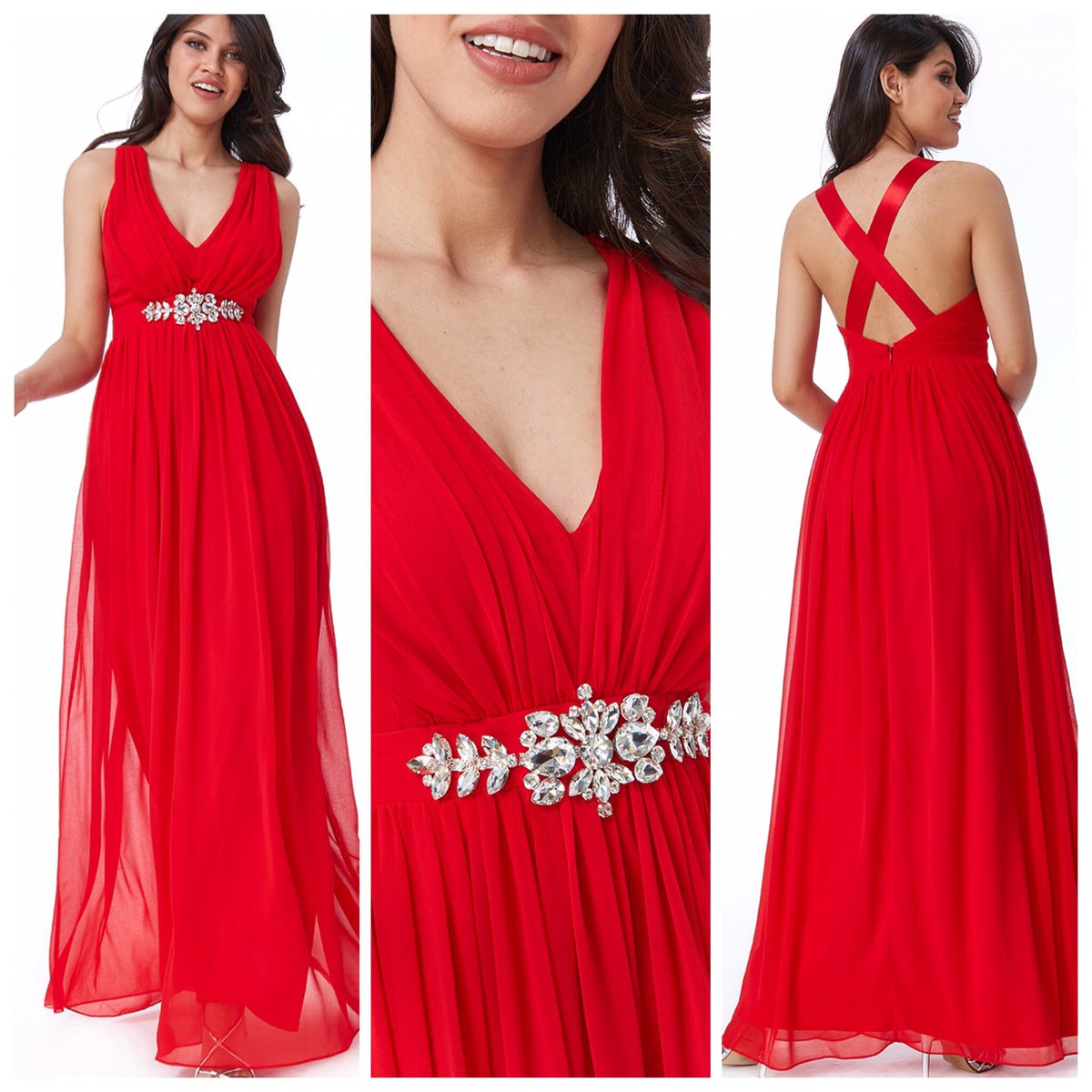 PromesseFashion's tweet photo. Are you looking for a dress at a good price of ยฃ85. Call in and see us sizes 8 to 16 available #reddress #promdress #summerball #floatydress #eveningdress #MalvernHillsHour #Worcestershirehour https://t.co/ZxYIjaLPkh