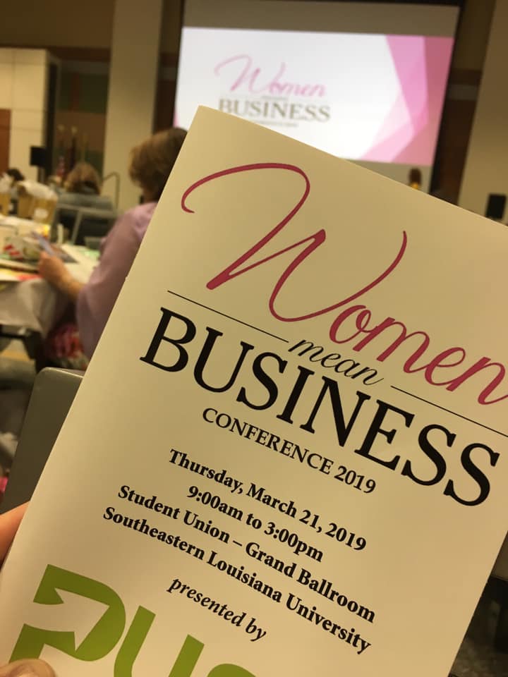 TRACCPREVENTION's tweet photo. A few members from the TRACC staff had the opportunity to attend the Women Mean Business conference! They are excited and privileged to represent Tangipahoa Parish Government, TRACC and TADAC. https://t.co/G4xNlWQjO5