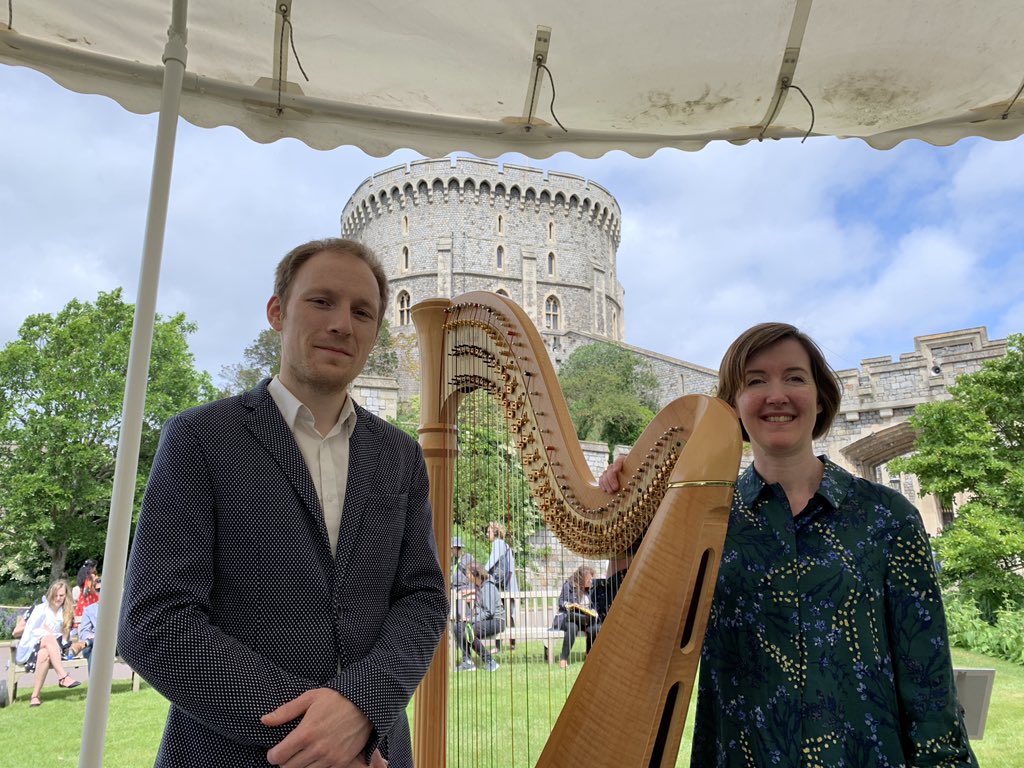 A perfect day for <a href="/bachtobaby/">Bach to Baby</a> at Windsor Castle in partnership with @royalcollectiontrust and a treat to sing with <a href="/jeankellyharp/">Jean Kelly</a>