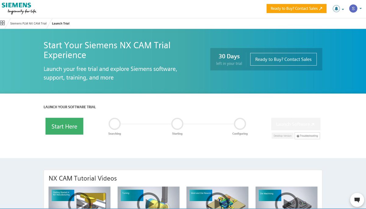 siemenssoftware's tweet photo. Start your free #NX #CAM #software cloud trial in just minutes.  No installation required; simply sign-up and use NX CAM in your internet browser.
https://t.co/3X5qKXQqUy https://t.co/RBEYKwjM9O