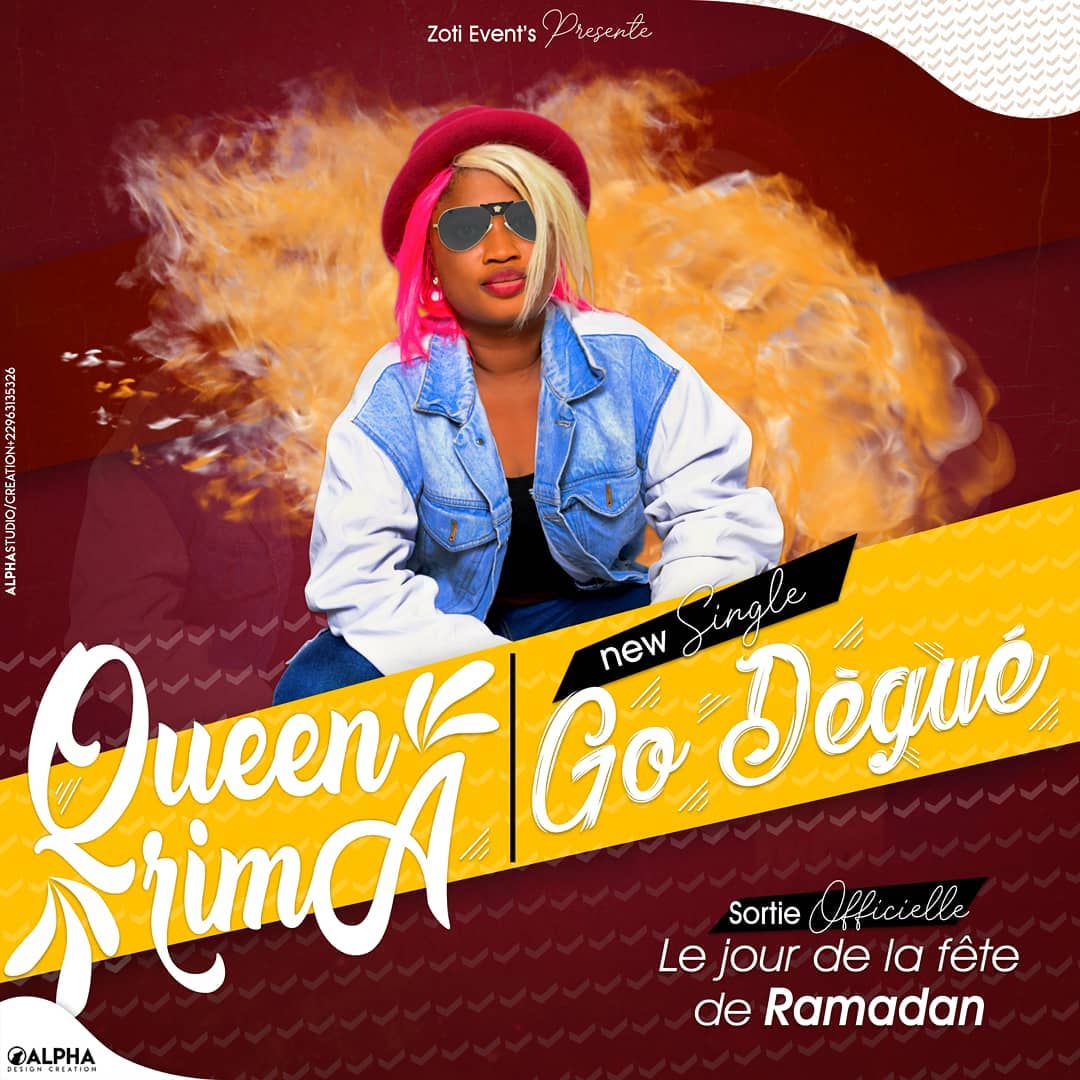 bledartmedias's tweet photo. 🔴SORTIE| QUEEN RIMA, NOUVEAUTÉ!
En guise de cadeau de fête pour ses fans, #QueenRima annonce "Go Dègué", un nouveau single de la reine du #dancehall à découvrir le jour de la fête.
Restez connectés! https://t.co/o9ubTa4grp