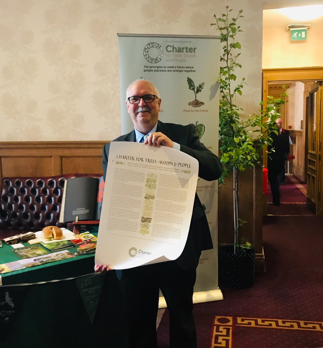 CllrNormanWork's tweet image. Delighted to support @WoodlandTrust &amp;amp; pleased @Edinburgh_CC is the first Scottish council to support the #TreeCharter