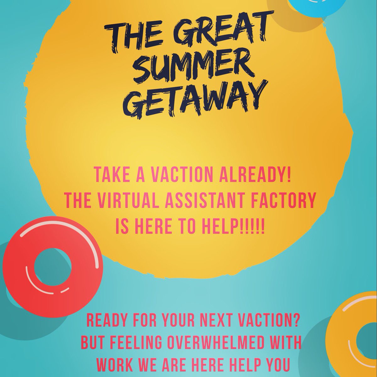 VirtualAFactory's tweet photo. #texas#administrativeassistant #virtualassistant #remotebased #socialmediamarketing #management  Relax....Your With Us Let A VA help ease your stress so you can vacation comfortably and not have to take work with you!!!!! https://t.co/1GUbYZY1Bp