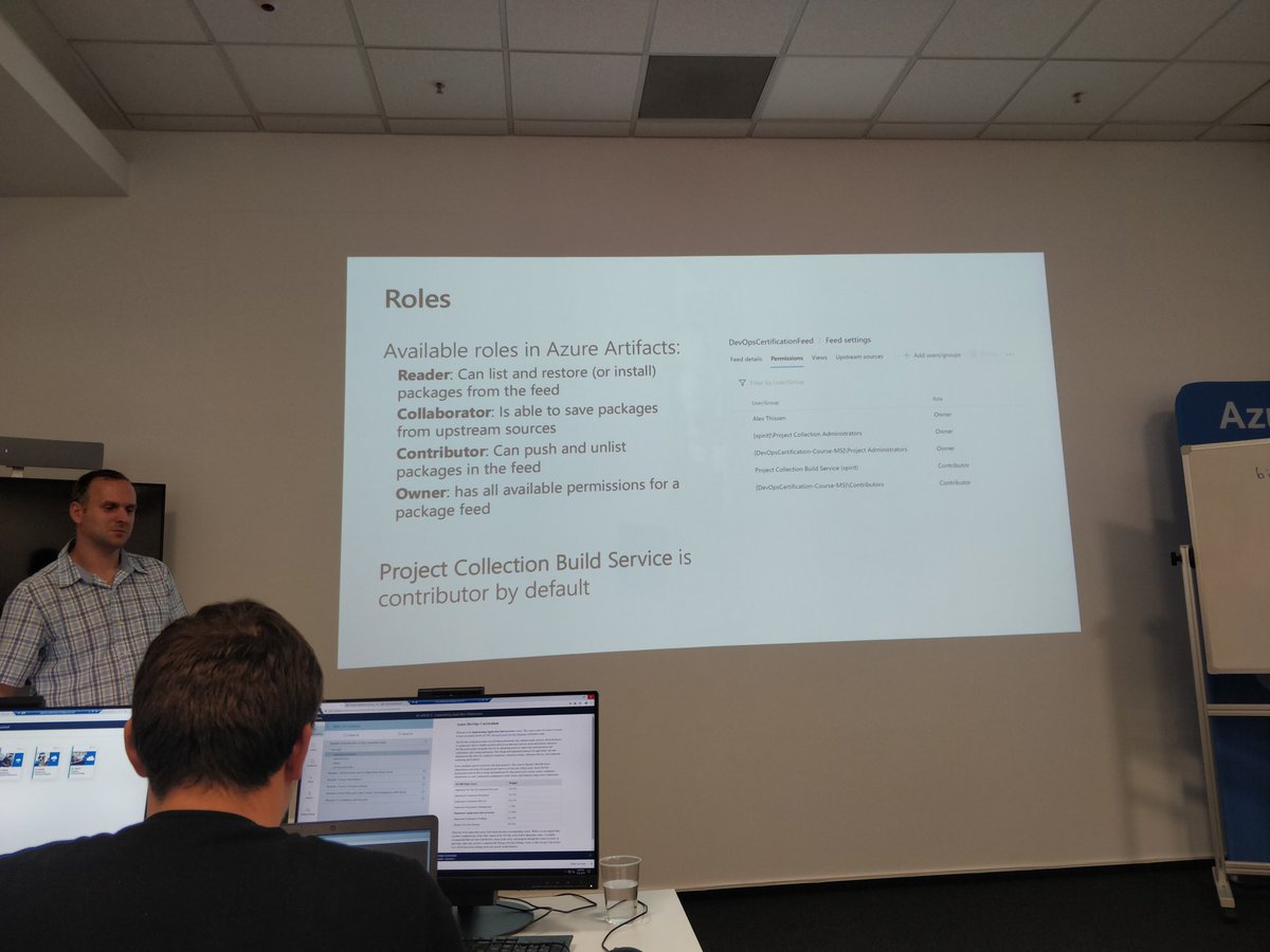 vizaster's tweet photo. @alexthissen, nice to see you at our Devops course! Even if just as a feed owner :P https://t.co/aHAyLBGqXe