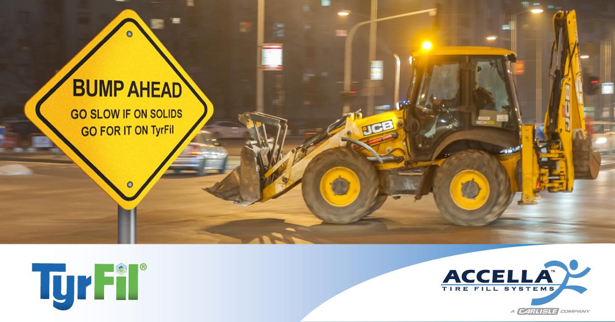 CarlisleTyrFil's tweet photo. #TyrFil offers a better, ergonomic alternative to the heavy equipment industry – creating a smoother, “softer” ride that is more similar to air-filled tires, while offering the tire all the flatproofing advantages of a solid tire. https://t.co/osZghfvEPA https://t.co/78buldoCP0