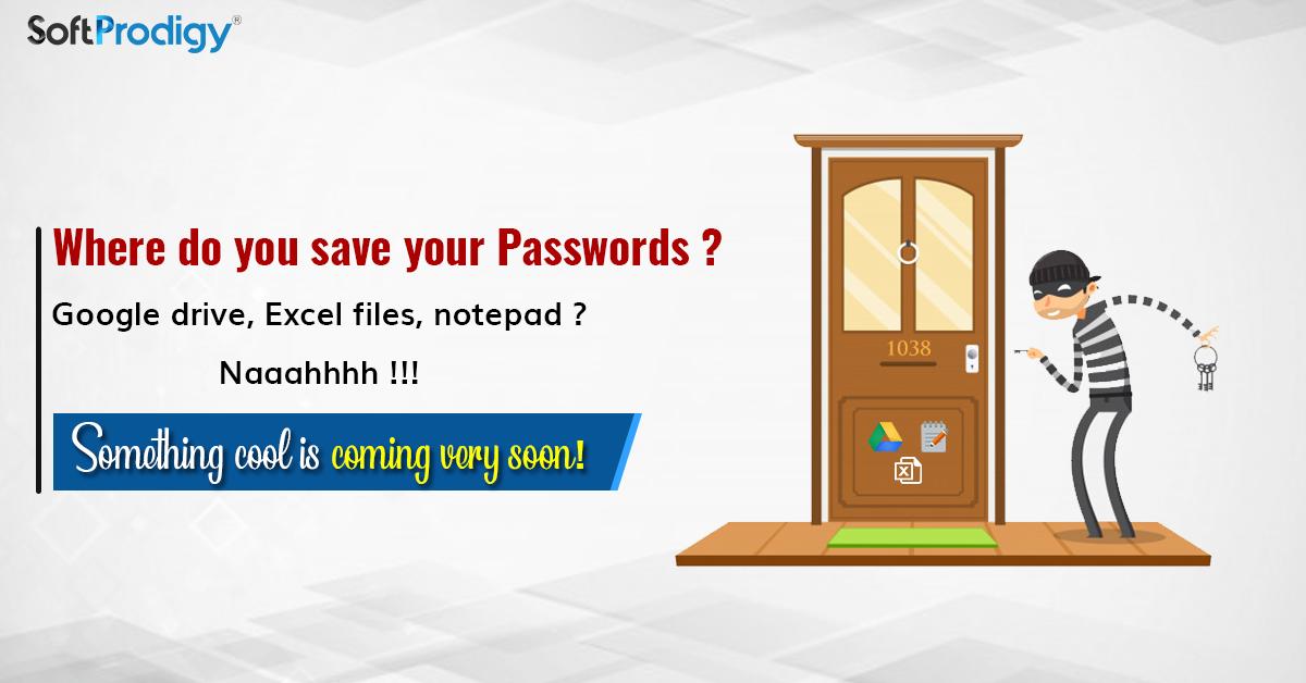 SPExtensions's tweet image. Online breach is not a concern now!
Safeguard all your passwords at one place and lock your confidential information.
Get ready to say goodbye to security threats!!
#safety #securedata #new #lauch #credentials
