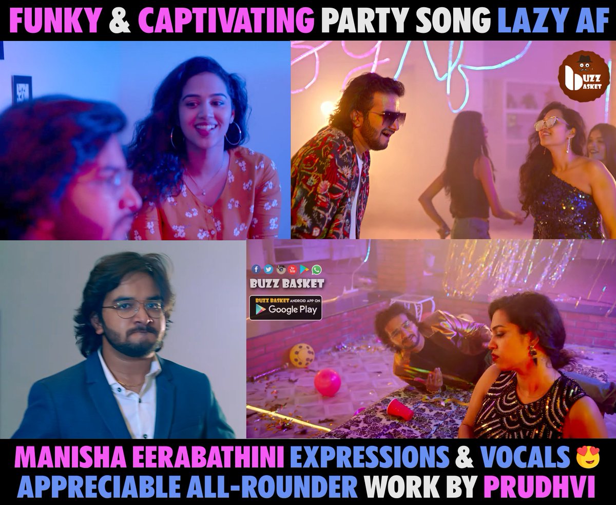 #ManishaEerabathini #PrudhviChandra 's #LazyAFSong
Link 👉 youtu.be/N6i096QXqkw 
@PrudhviChandraP @meerabathini