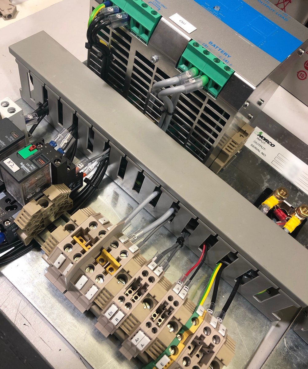 NorcoGroupLtd's tweet photo. Norco caters for #battery #retrofitting needs by offering each of the “building blocks” in #modular form. This can be #supplied either on a #backplate or in a #cabinet as required. Replacing only the faulty part of your #system while retaining the #working parts. https://t.co/jd7TruhBJd