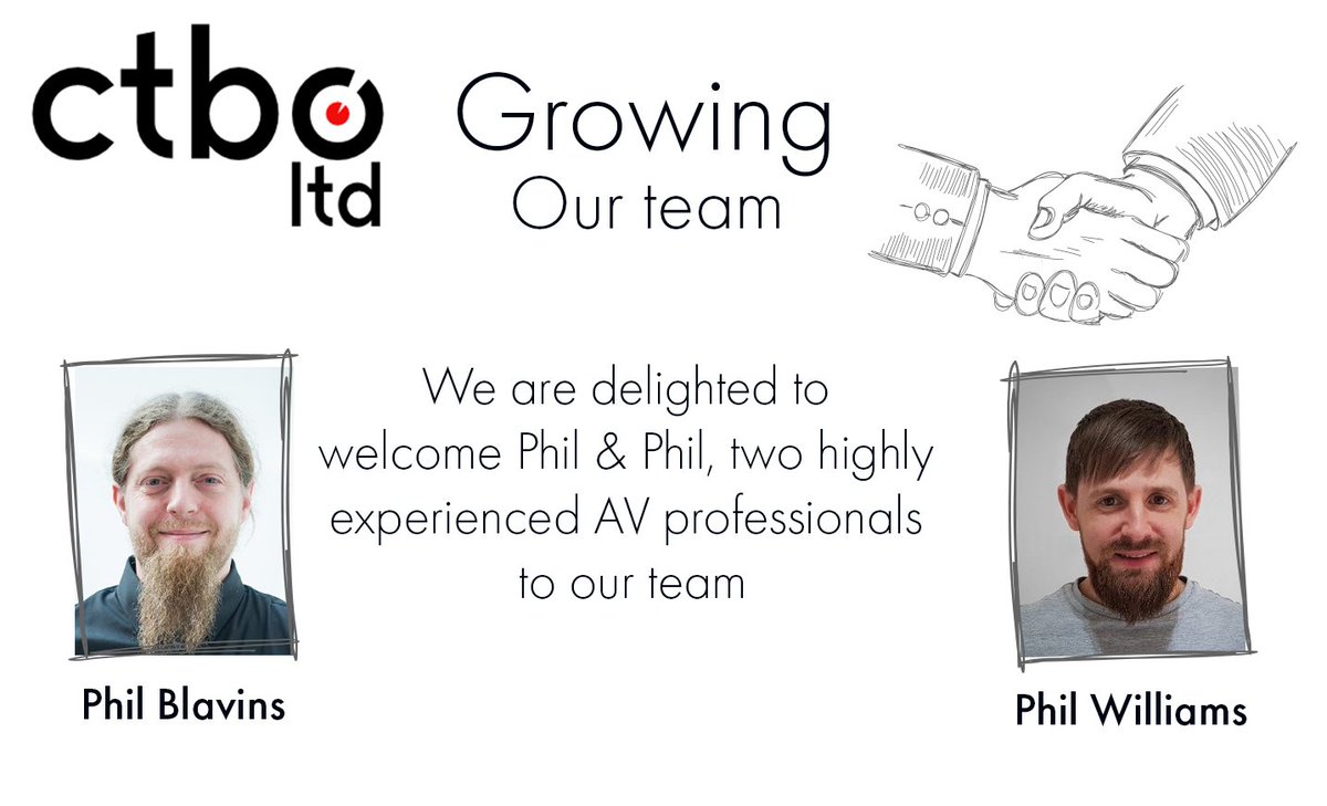 CTBOLimited's tweet photo. With 8 and 13 years of industry experience respectively, Phil Blavins and Phil Williams add additional strength to our highly skilled team. https://t.co/yAyfRW5fD8