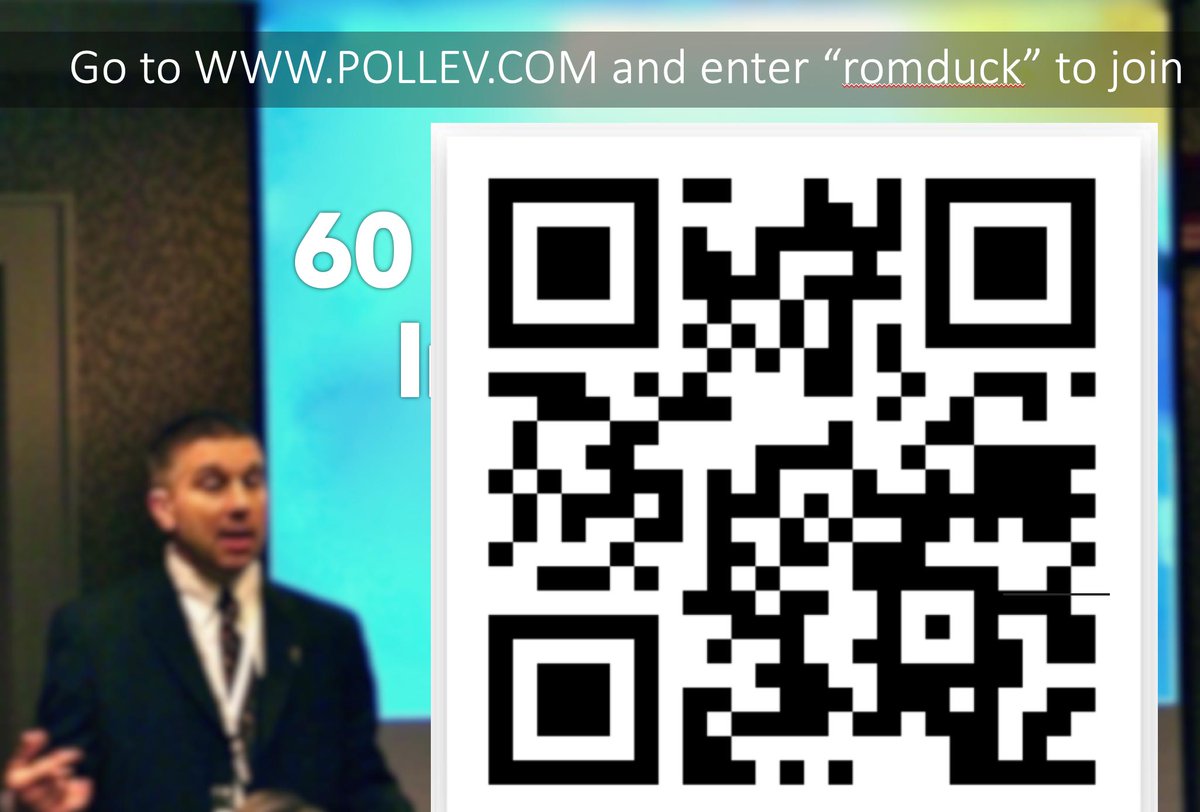romduck's tweet photo. #EMSPro Peeps headed to 60 Educator Tips in 60 Minutes at 10:30 try downloading the Poll Everywhere app to participate (not required but it will make it more fun) @polleverywhere @EMSPROExpo https://t.co/82ANcXL0nI