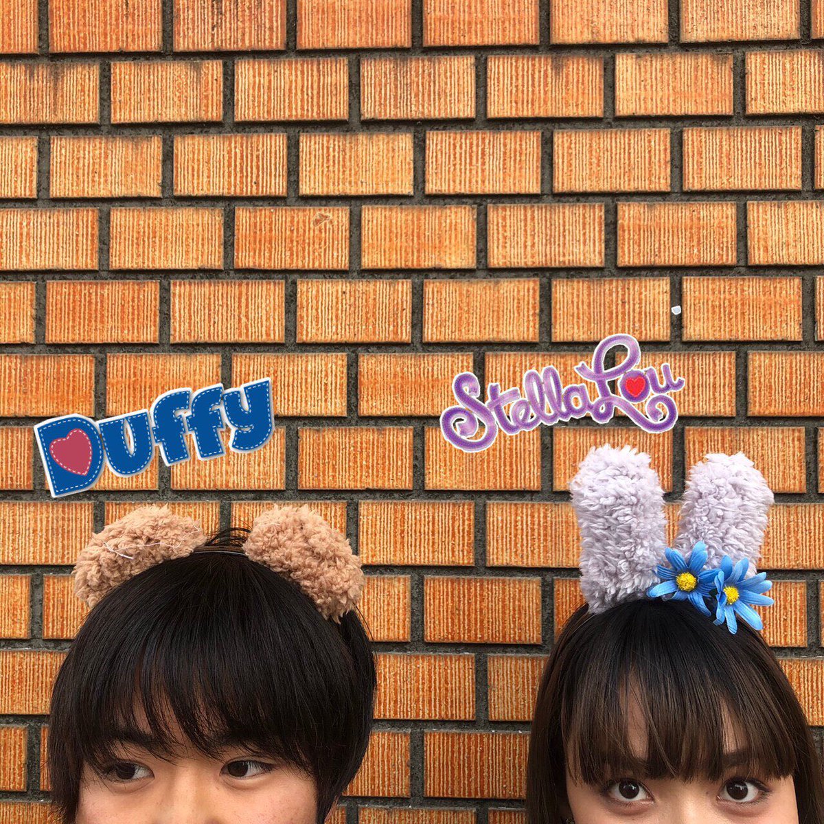 kanon______18's tweet photo. ⚓️🐻2年5組🐰🍭

🧡ダッフィーとステラルー💜

男子はぬいぐるみ感を残しつつ🧸
女子はプリンセスみたいに華やかに👑
ぎゅーっと抱きしめたくなるような可愛さに仕上げました！

いいね、RT、投票お願いします💐🎀 https://t.co/DoooWk9Fb1