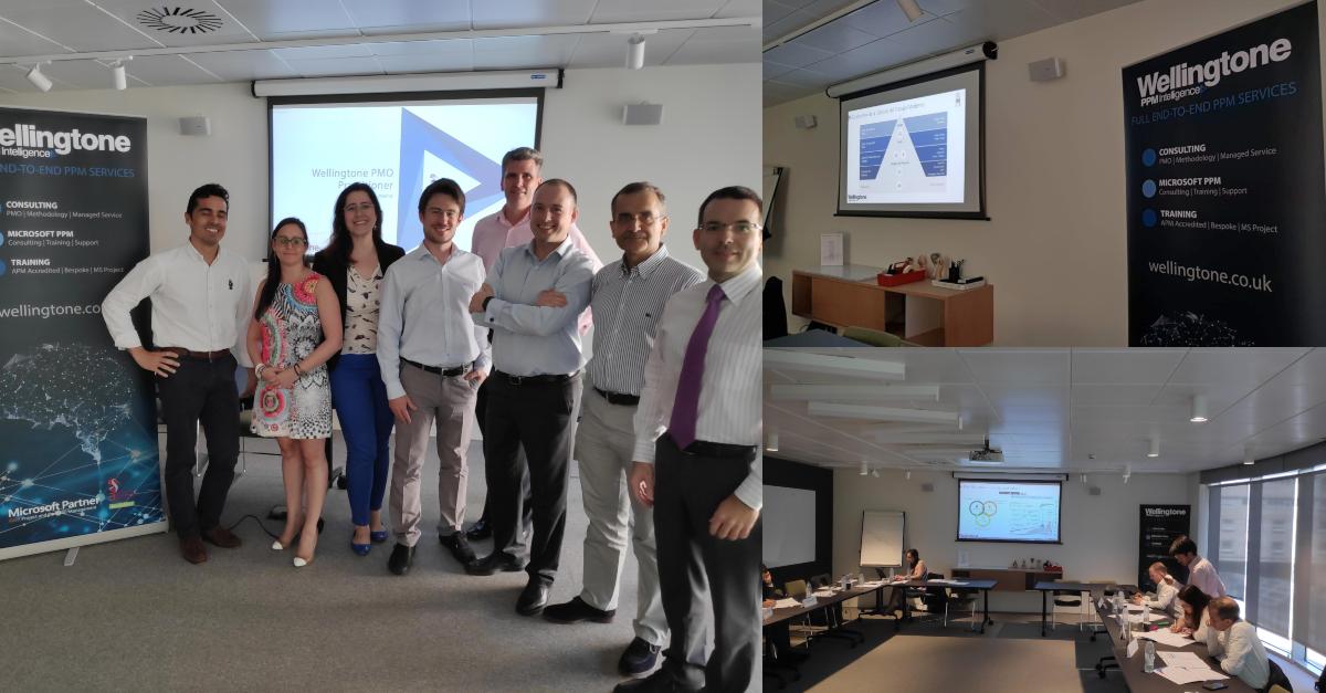WellingtonePPM's tweet photo. This week we ran our first ever @APMProjectMgmt Accredited #PMO Practitioner course in Spain; Sponsored by @Microsoft. Congratulations to all of the delegates that took part and also to the fantastic @PMONinjas for delivering it! 😊#ModernWorkManagement #ProjectManagement https://t.co/3inQhcnWLm
