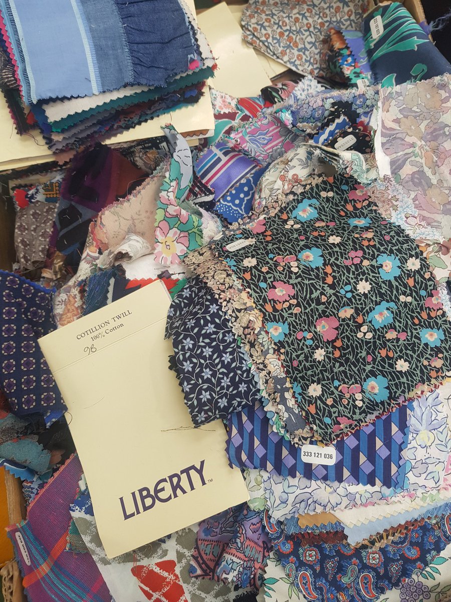 Lovely vintage #liberty fabrics heading to the Emporium next week