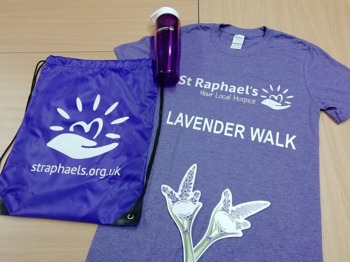 We are hoping everyone will wear their #tshirts with #pride, whilst taking part in our #Lavender #Memories #Walk next  Saturday. 
Registration closes this Sunday, June 2nd, at midnight. 
Hurry up and get your #tickets at:
lavender-memories.eventbrite.co.uk