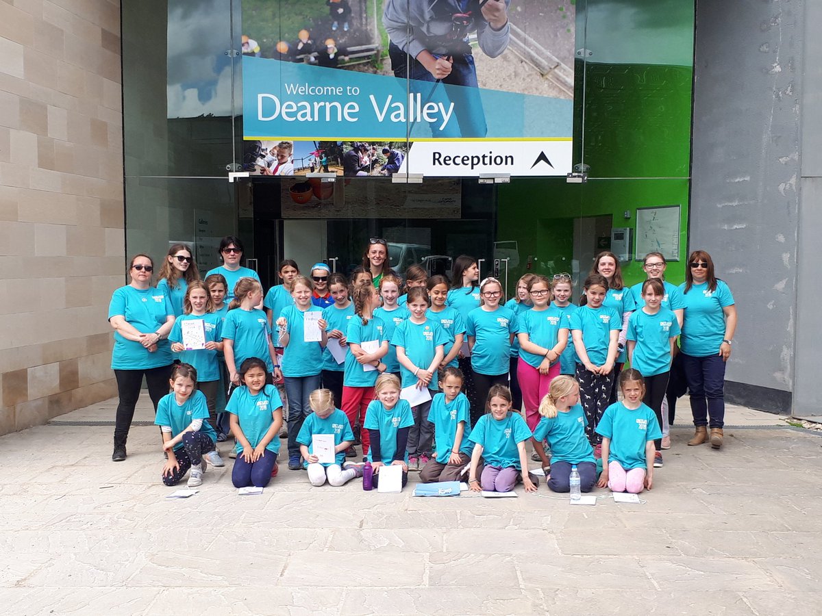house_1st's tweet photo. We have had a brilliant time at Kingswood, Dearne Valley, South Yorkshire.
So super proud of all our brownies and Guides who have challenge themselves over the past couple of days
#bravery  # teamwork # resilience # fun #friends https://t.co/G8jGhYUB0S