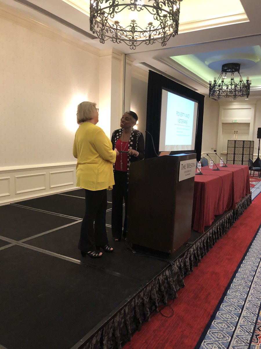 vaplc's tweet photo. Congratulations to @TraceyLSmithPhD on a well-deserved APA Presidential Citation from @TigerBingham at #VAPLC2019! https://t.co/LjhutV7AhG