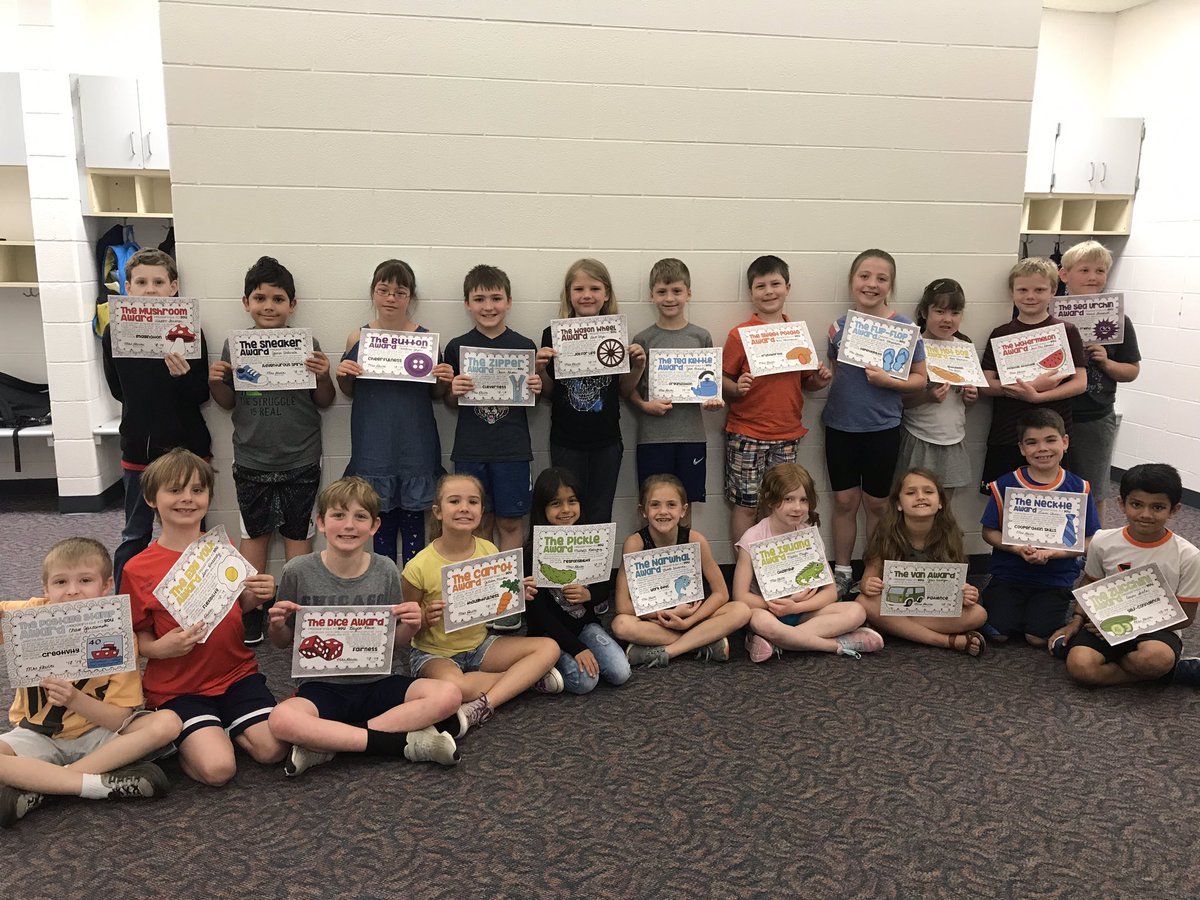 Character awards! Have loved getting to know all their personalities!