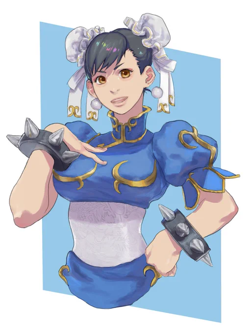 春麗 / CHUN-LI 

#格ゲーキャラ描こうぜ
#StreetFighterv 
