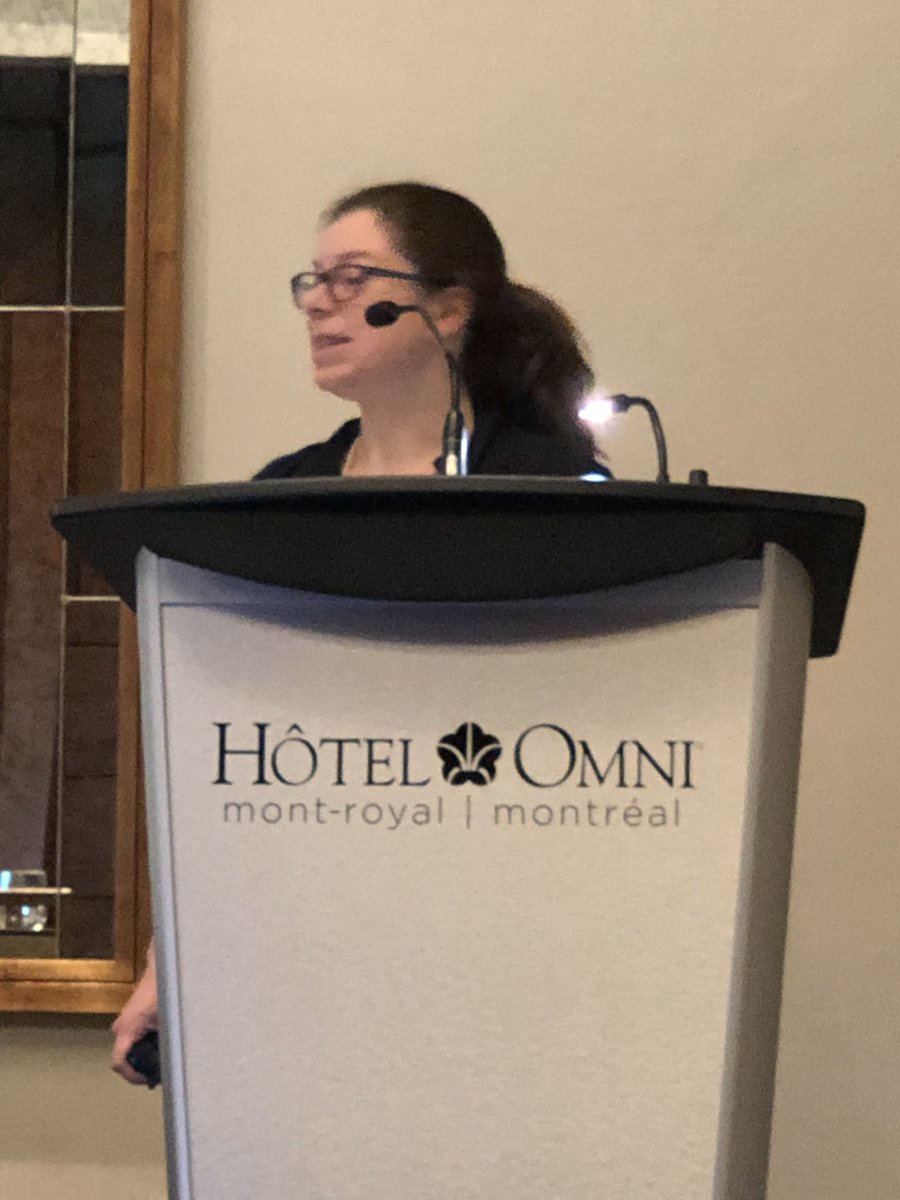 pursuitvalidity's tweet photo. Team member Evelyne @USherbrooke presenting her findings on characteristics of written exam questions used to assess clinical reasoning at the UGME level #fifpss19 https://t.co/FtX8IbXni0