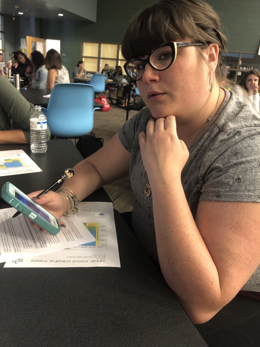 Tweeting all these “talk moves” we’re learning! #KCSsummerscience