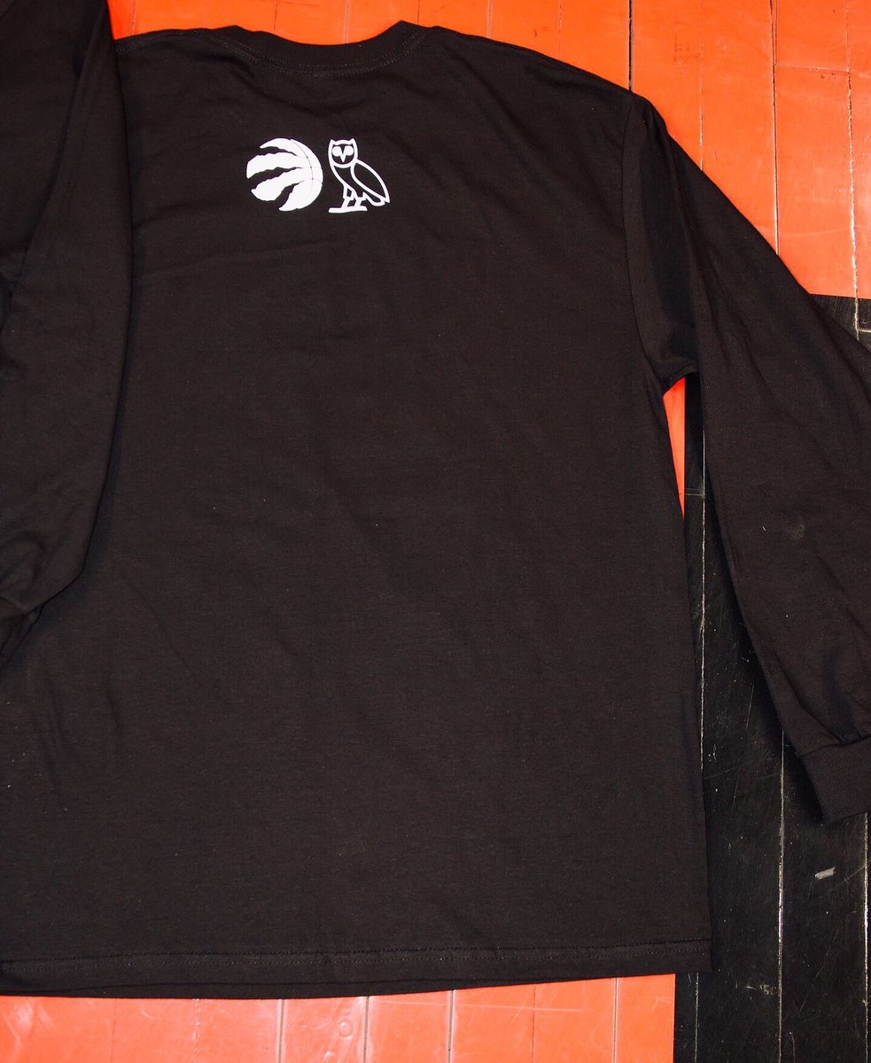 ovo raptors long sleeve shirt
