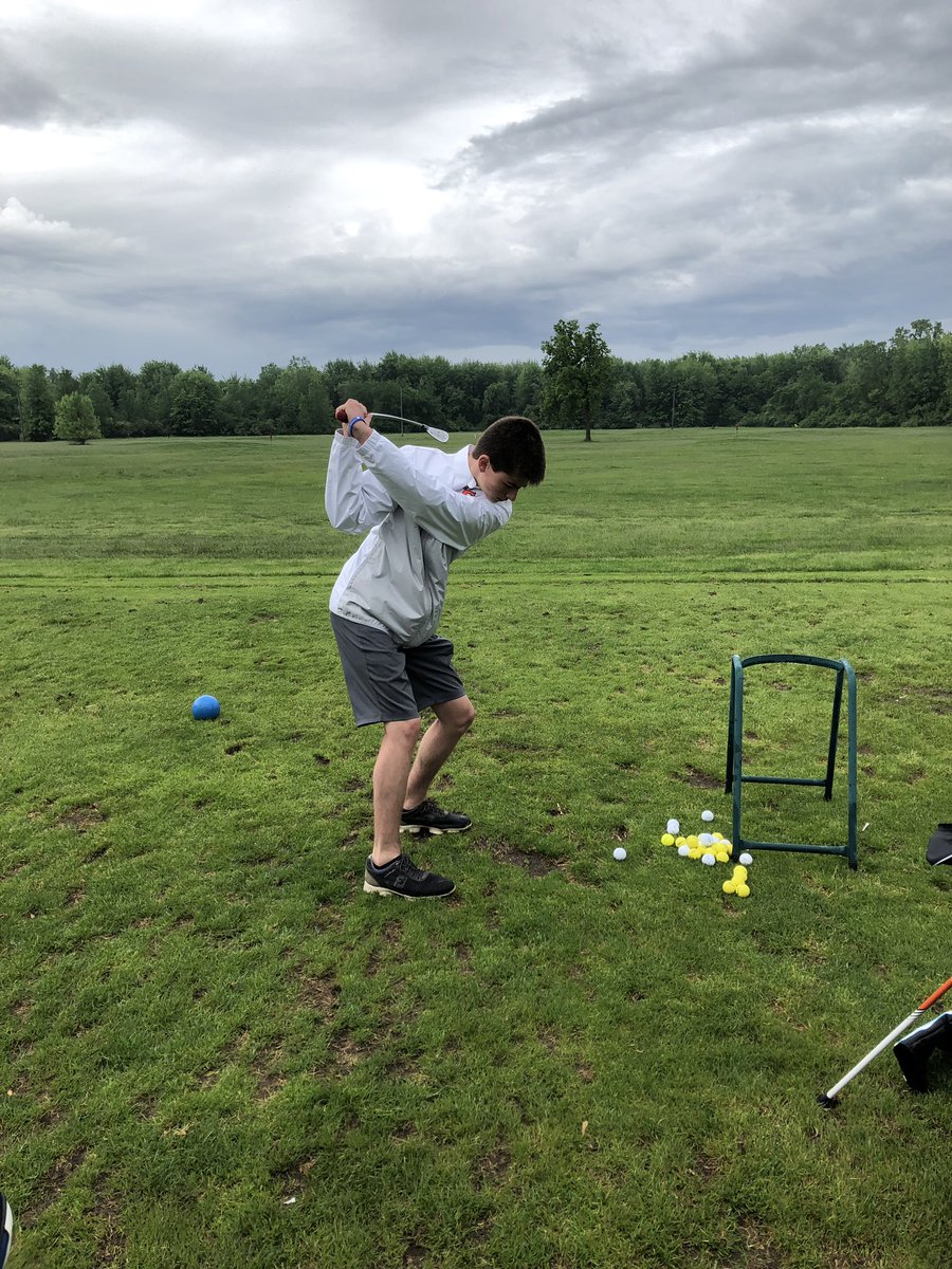 tribegolf's tweet photo. David (Crocket) Clarke warming up for regionals today! https://t.co/VBtSRyN2Ws