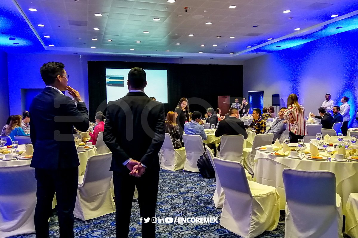 EncoreMex's tweet photo. #EncoreMéxico anfitrión del Hosted Buyers Conference and Breakfast, en el #IBTMAméricas en @CentroCitibnmx. Agradece a los asistentes su participación. @IBTMevents 
#EncoreLíderAudiovisual #SoyIBTMAmericas #SoyEventProf https://t.co/AQ2KgEhOPP