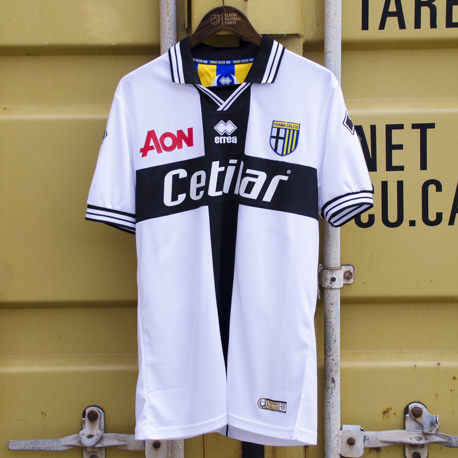 Parma Calcio Away soccer jersey 2018/19 - Errea