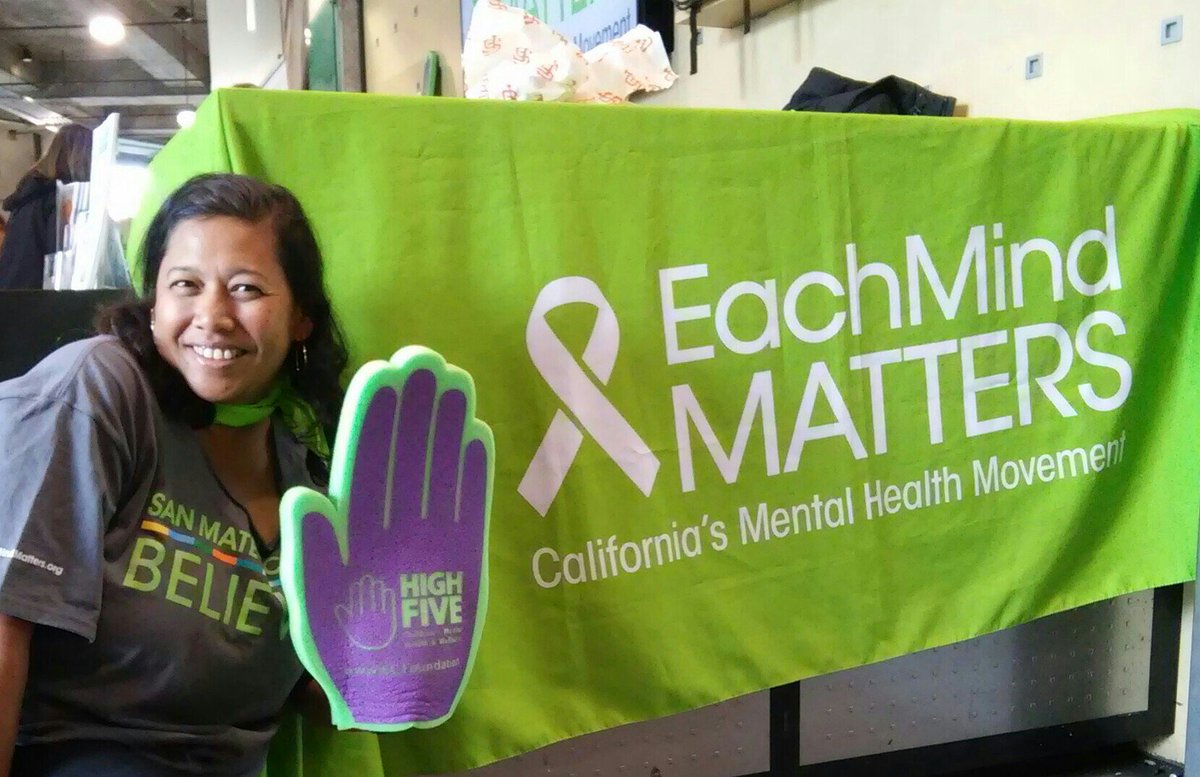SMCHealth's tweet photo. Camille Hicale from the Office of Diversity and Equity stepped up to the plate for one of six mental health awareness themed baseball games hosted across California by Each Mind Matters. For more information, please visit https://t.co/2euidJdidM.
#WordsofWellness #BeTheOneSMC https://t.co/LKspGhNz9L
